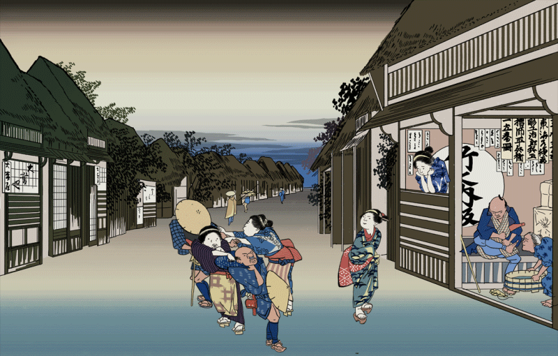 広重 日本橋