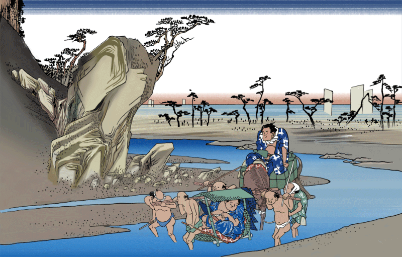 広重 日本橋